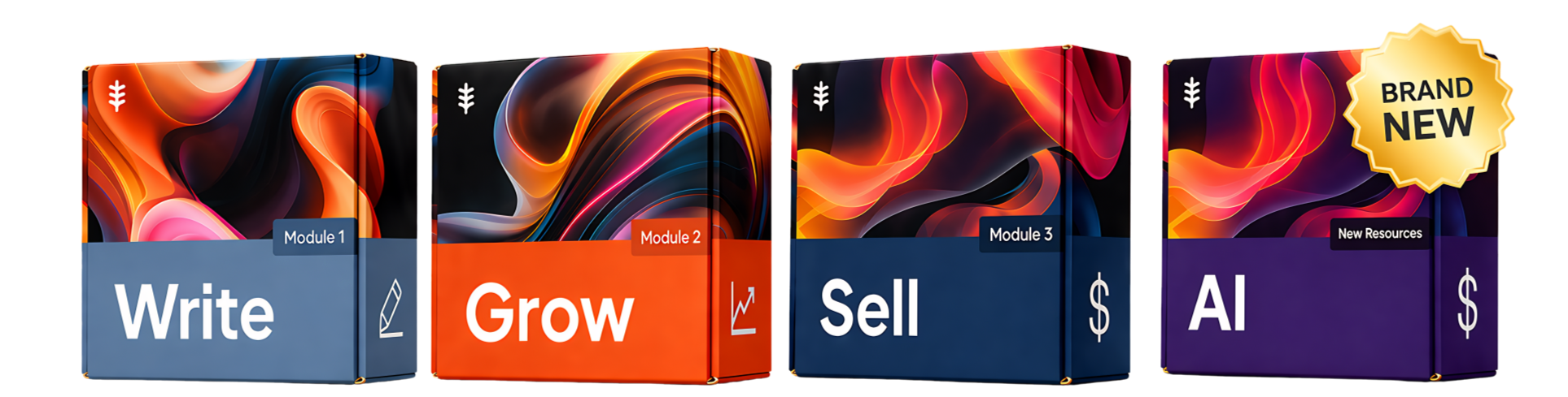 Write, Grow Sell course visual Write, Grow Sell course visual