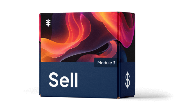 Write, Grow Sell course - Module 3 - Sell